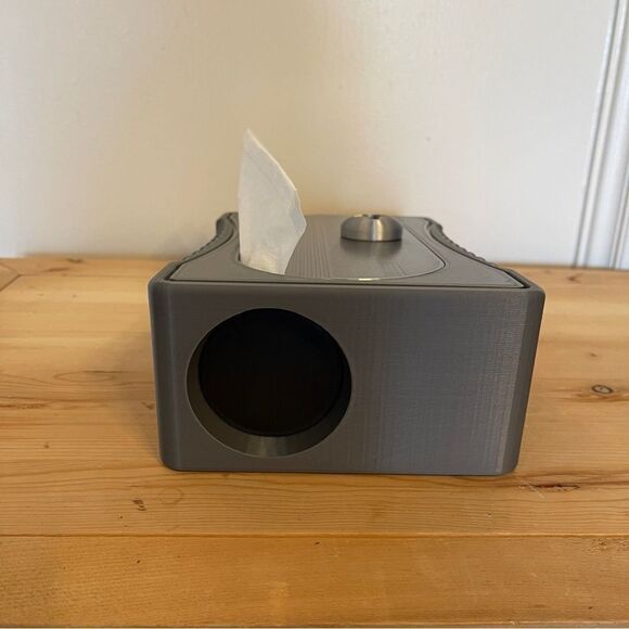Vintage Twist Pencil Sharpener Tissue Box – Functional Décor with a Retro Look! - Picture 10 of 15